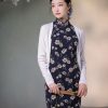 Natural Silk Acetate|long-sleeved Cardigan(镜霖) - Thumbnail Image 8
