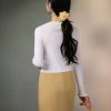 Goose Yellow   | Embroidered Knit Qipao Cardigan(诺洳) - Thumbnail Image 8