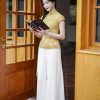 Sheer White| Wide-Leg Trousers(书裳) - Thumbnail Image 9