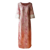 Jade-Pink Jinling Satin Kitten Chasing Butterflies | Modern one-Pieces Qipao Dress(芳妍) - Thumbnail Image 11