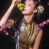 Artistic Vintage in Oil-Painting Tones | Modern one-Pieces Qipao Dress(玟歌) - Thumbnail Image 2