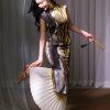 Artistic Vintage in Oil-Painting Tones | Modern one-Pieces Qipao Dress(玟歌) - Thumbnail Image 7